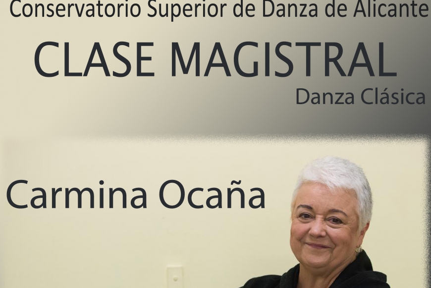 Clase Magistral con Carmina Ocaña