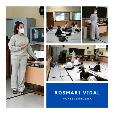La antigua alumna del CSDA Rosmari Vidal imparte una charla sobre las inteligencias múltiples