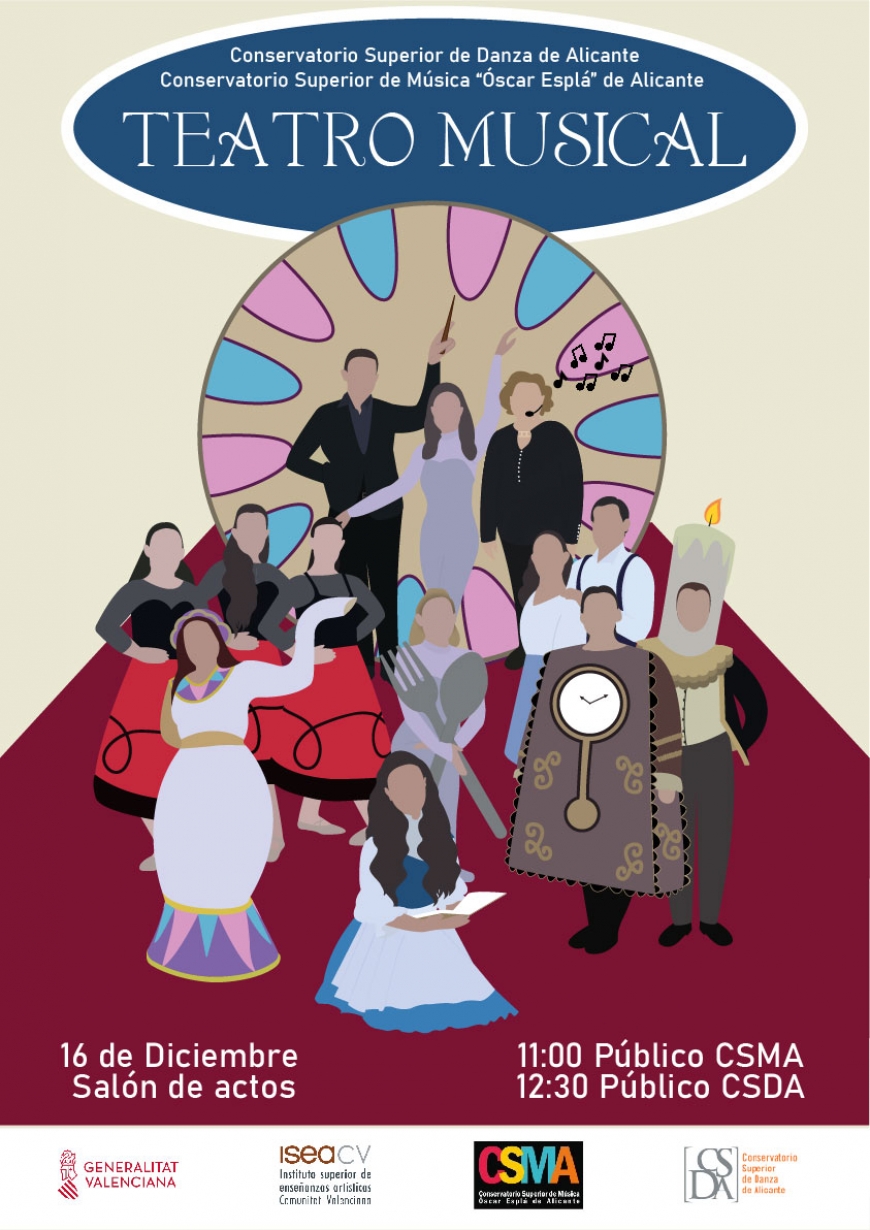Teatro Musical con el alumnado del CSDA